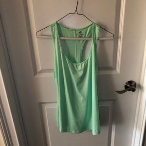 Mint green athletic shirt